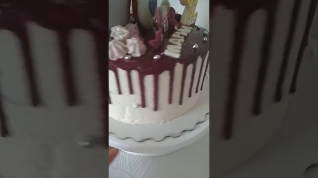 Тортик на 2 годика девочке