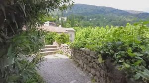 Расслабляющие прогулки по Франции, красивая деревня Сейлан на Французской Ривьере 4k видеотур