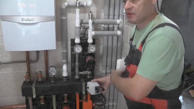 Котельная на настенных котлах Vaillant часть 2