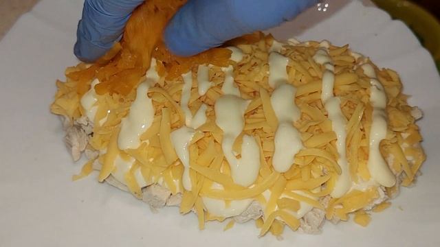 Неймовірно смачний салат Ананас/Incredibly delicious "Pineapple" salad/Délicieuse salade "Ananas". смотреть онлайн