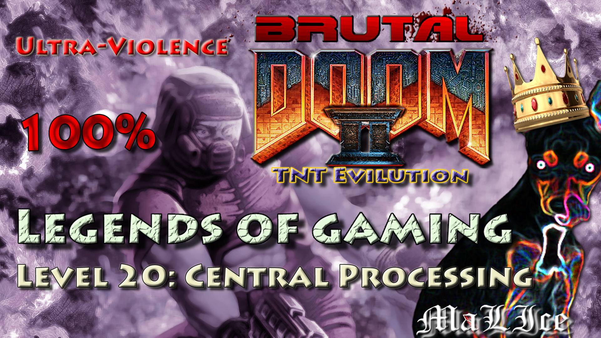 Brutal Doom 2 TNT: Evilution - Level 20: Central Processing
