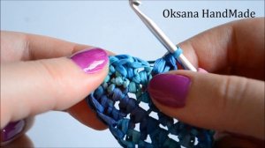 Пляжная сумка крючком. Мастер класс. Crochet beach bag