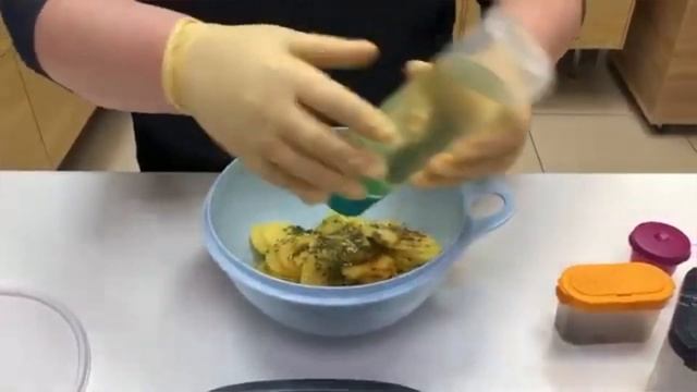 Запечённый картофель. Противень Tupperware  Ультра Про #tupperware