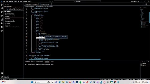 Cifrado Cesar en Python [Español]