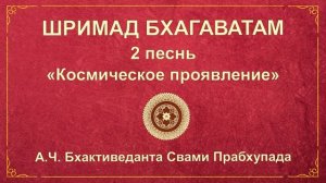 ШРИМАД БХАГАВАТАМ. Песнь 2.6 Подтверждение Пуруша-сукты.