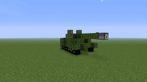 Строительство танка в игре Майнкрафт
