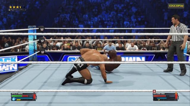 WWE2K24 APOLLO CREWS VS GIOVANNI VINCI смотреть онлайн