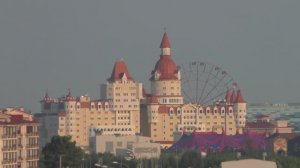 День из окна отеля Бархатные сезоны. Адлер.