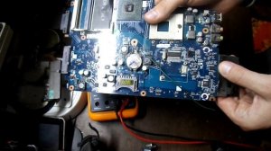 Полная диагностика материнской платы от Samsung R50 Plus