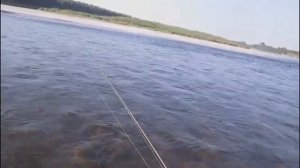 Мотор МАРЛИН-ГАВНО, последний выход обкатки мотора (СОГНУЛО ВАЛ ОТ УДАРА О ПЕРЕКАТ)