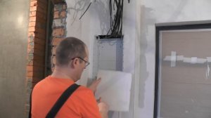 Электрический щит часть2,  монтаж в короб