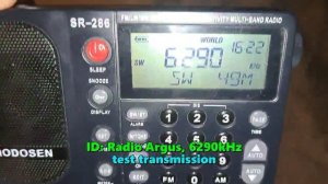 06.01.2025 1621UTC, [49m], Radio Argus, Нидерланды(?), тестовая передача, 6290кГц