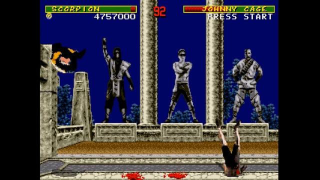 Mortal Kombat [Sega CD] All Endings