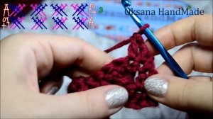 Теплый снуд крючком. Мастер класс и схема. Snood crochet