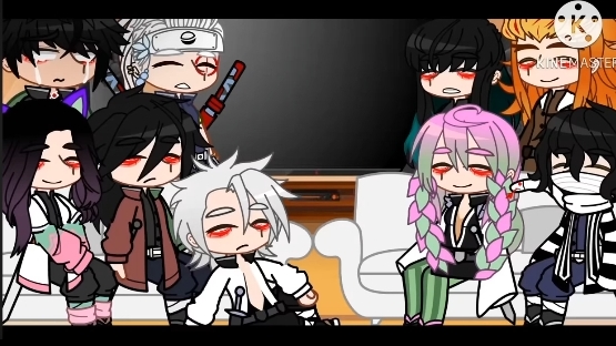 Реакция Хашира на Камадо Танджиро /на английском\ смотреть онлайн