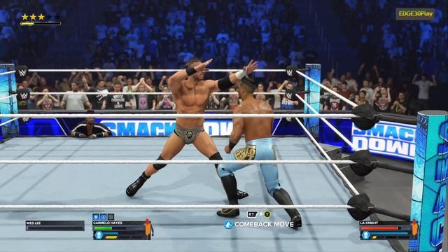WWE2K24 Carmelo Hayes vs LA Knight смотреть онлайн