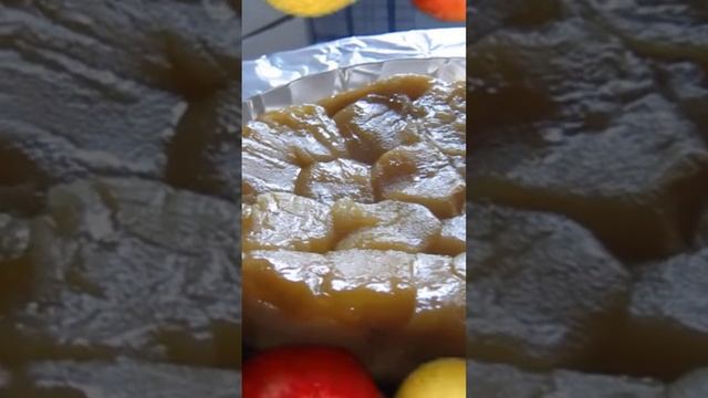 Яблочный пирог перевертыш #applepie #hollywoodhillsfl #grandmasrecipes #latartetatin #food #shorts