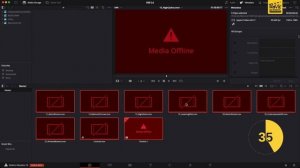 Media Offline в Davinci Resolve. Что делать? Level Up за минуту.