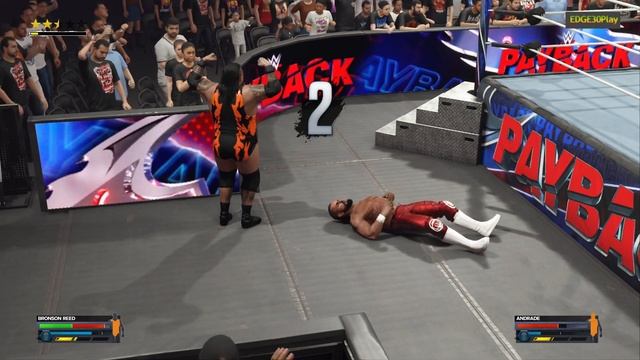 WWE2K24 BRONSON REED VS ANDRADE смотреть онлайн