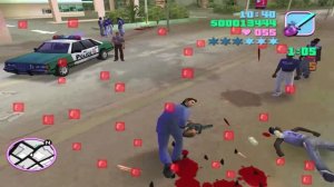 GTA Vice City. Задание: Убить членов банды бензопилой.