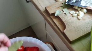 Рецепт: помидоры "бочковым" способом