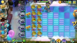 PvZ 2 – Neon Mixtape Tour Day 30 (Never have more than 15 plants)