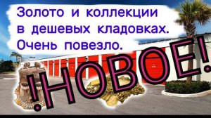 Нашли золото с бриллиантами и коллекцию на тысячи долларов в дешевых кладовках. Очень повезло.