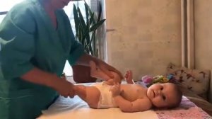 6 9 Осмотр малыша перед массажем