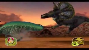 Maiasaura and Utahraptor Dinosaur King Arcade Game 恐竜キング VS Alpha Fortress Hard360p