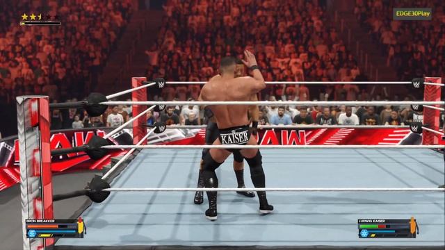 WWE2K24 BRON BREAKKER VS LUDWIG KAISER смотреть онлайн