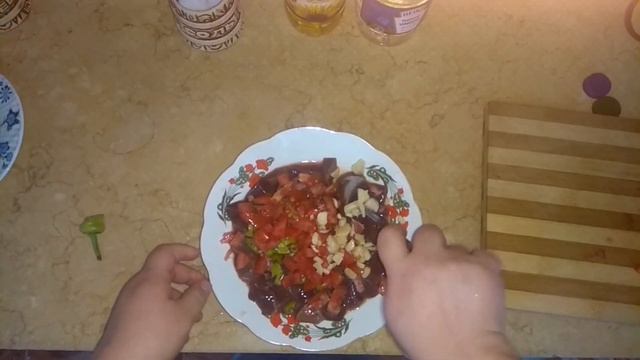 Печень по-александрийски. Египетская кухня. Как вкусно приготовть печень.