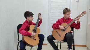"Цыганочка" Исп.Попоркин Григорий - Околелов Матвей Нововаршавская ДШИ.