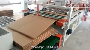 Станок для склейки гофротары MGM 2600 (для фальцевания и склеивания картонных ящиков)