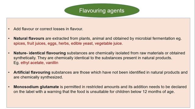 FOOD SAFETY OFFICER CRASH COURSE DAY-17 -FOOD ADDITIVES #BIOLOGYTUTOR