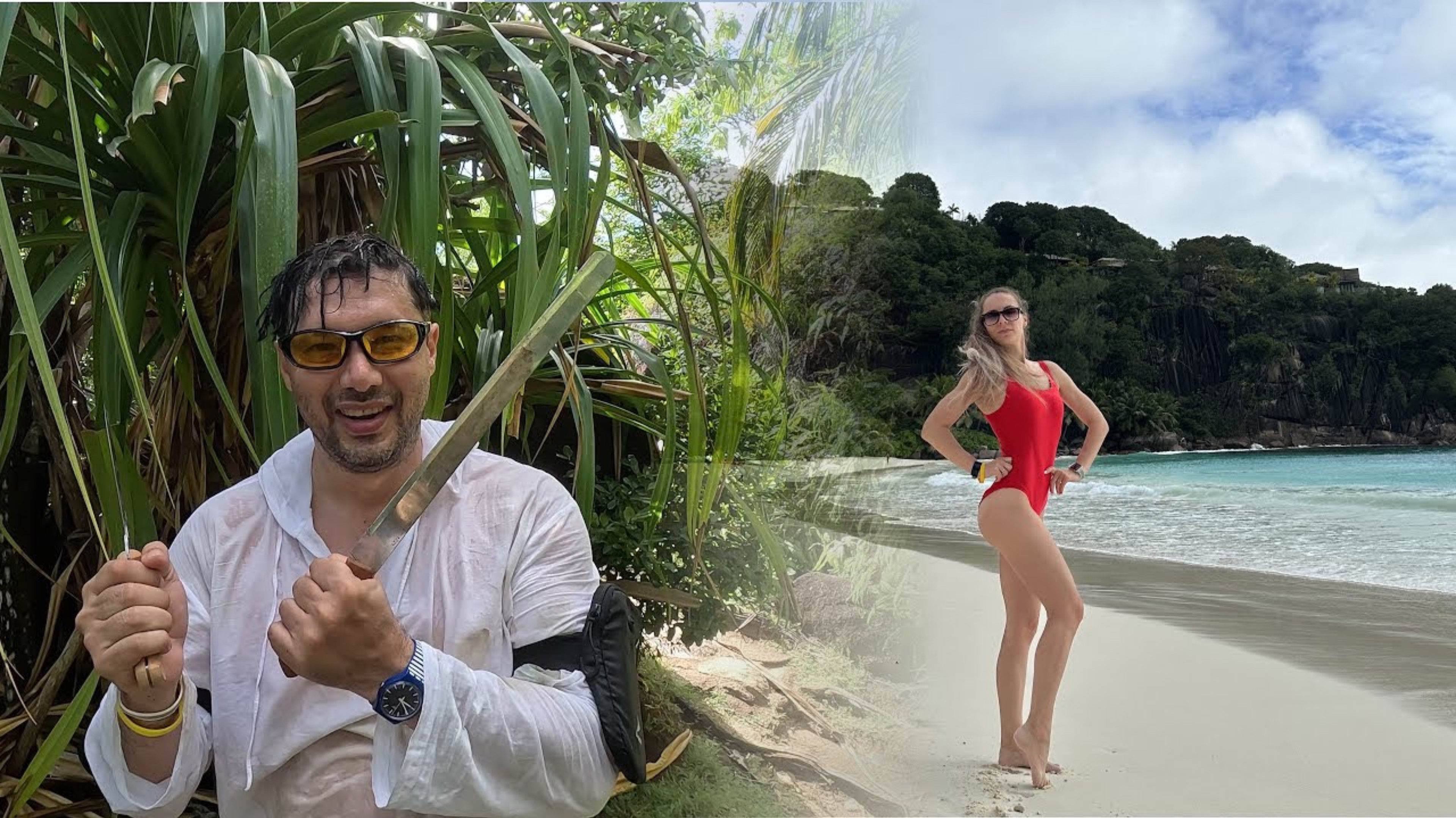 Сейшелы 2023 г. Поход по джунглям, пляж, рок-пул и фабрика рома. смотреть онлайн