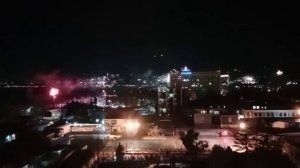 Новогодний салют в Адлере. 2025 год