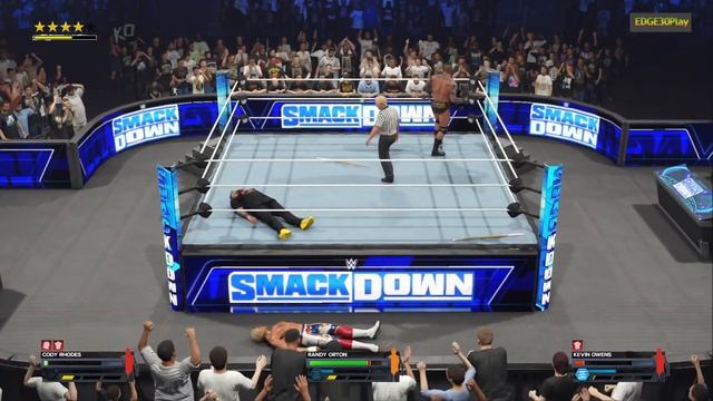 WWE2K24 CODY RHODES VS RANDY ORTON VS KEVIN OWENS смотреть онлайн