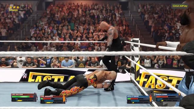 WWE2K24 THE O.C. VS APOLLO CREWS & BARON CORBIN смотреть онлайн