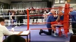 Ashley machine sims vs bristol Amateur boxer 77kg