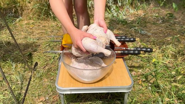Вкуснейший Цыплёнок Табака с Хрустящей Корочкой! Даже Вегетарианцы не Откажу_4K_60fps