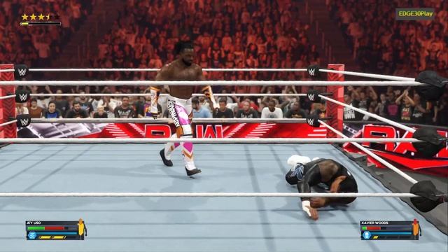 WWE2K24 JEY USO (C) VS XAVIER WOODS смотреть онлайн