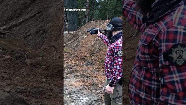ПП-19 Бизон 2 шнековый магазин 64 патрона, разработка сыновей Калашникова и Драгунова #маратсутаев