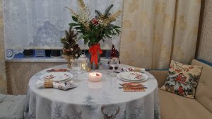 С наступающим Рождеством Христовым! Подарок на новый год. Сервировка праздничного стола.🌠🎅🎆