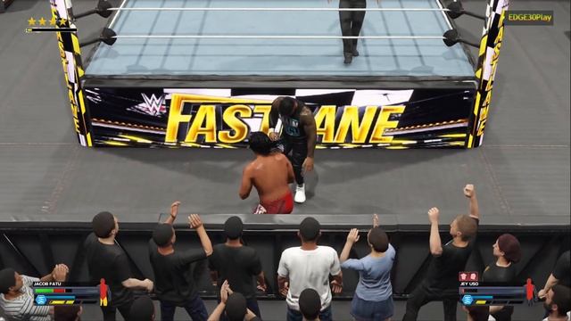 WWE2K24 JACOB FATU VS JEY USO смотреть онлайн
