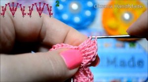 Цветы крючком  Мастер класс и схема. Simple crochet flowers