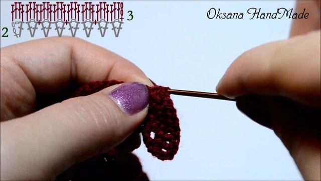 Розы крючком. Мастер класс. Rose flower crochet