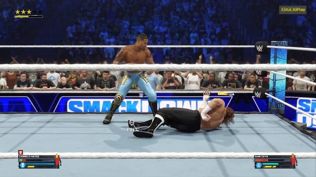 WWE2K24 CARMELO HAYES VS SAMI ZAYN смотреть онлайн