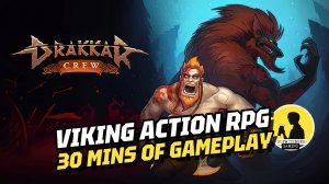 DRAKKAR CREW, 30 MINS OF GAMEPLAY #drakkarcrew #gameplay #vikings