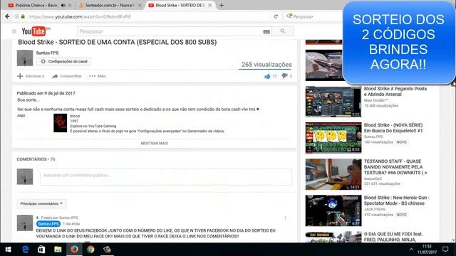 Blood Strike - RESULTADO DO SORTEIO DE UMA CONTA + CÓDIGOS BRINDES!!