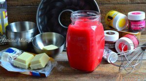 Зеркальная глазурь для тортов